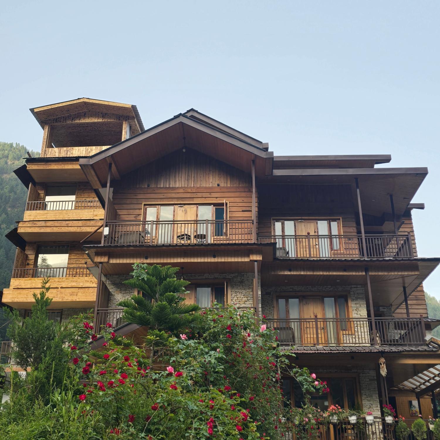 The Hillside Hotel Kasol Exterior photo