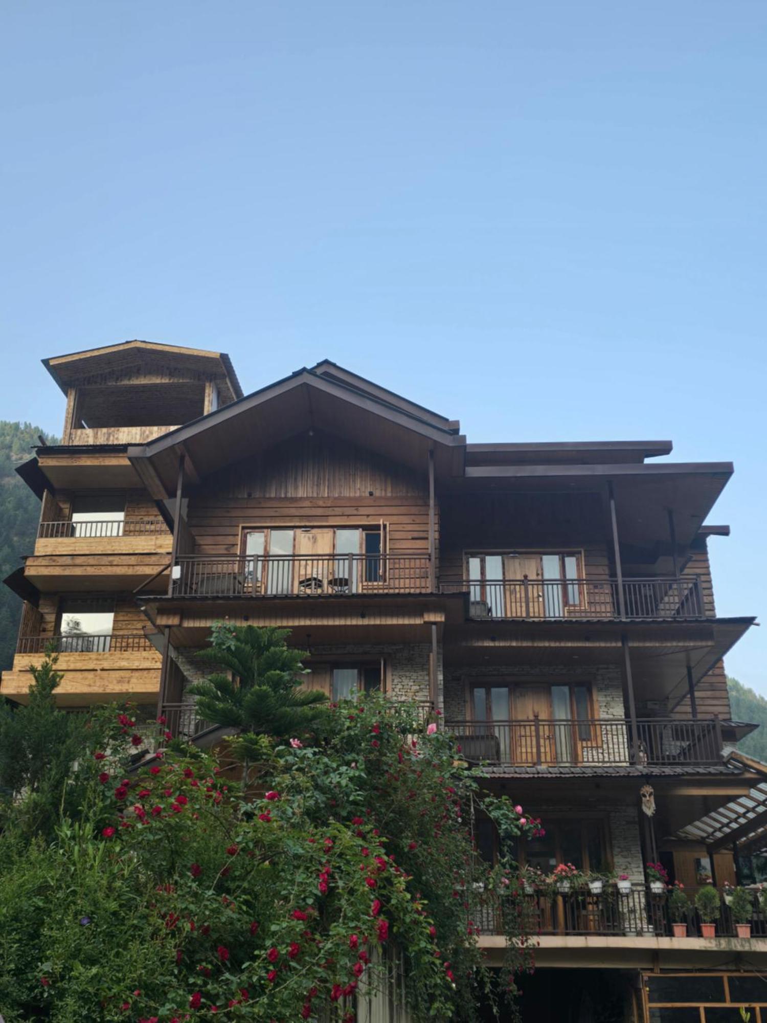 The Hillside Hotel Kasol Exterior photo